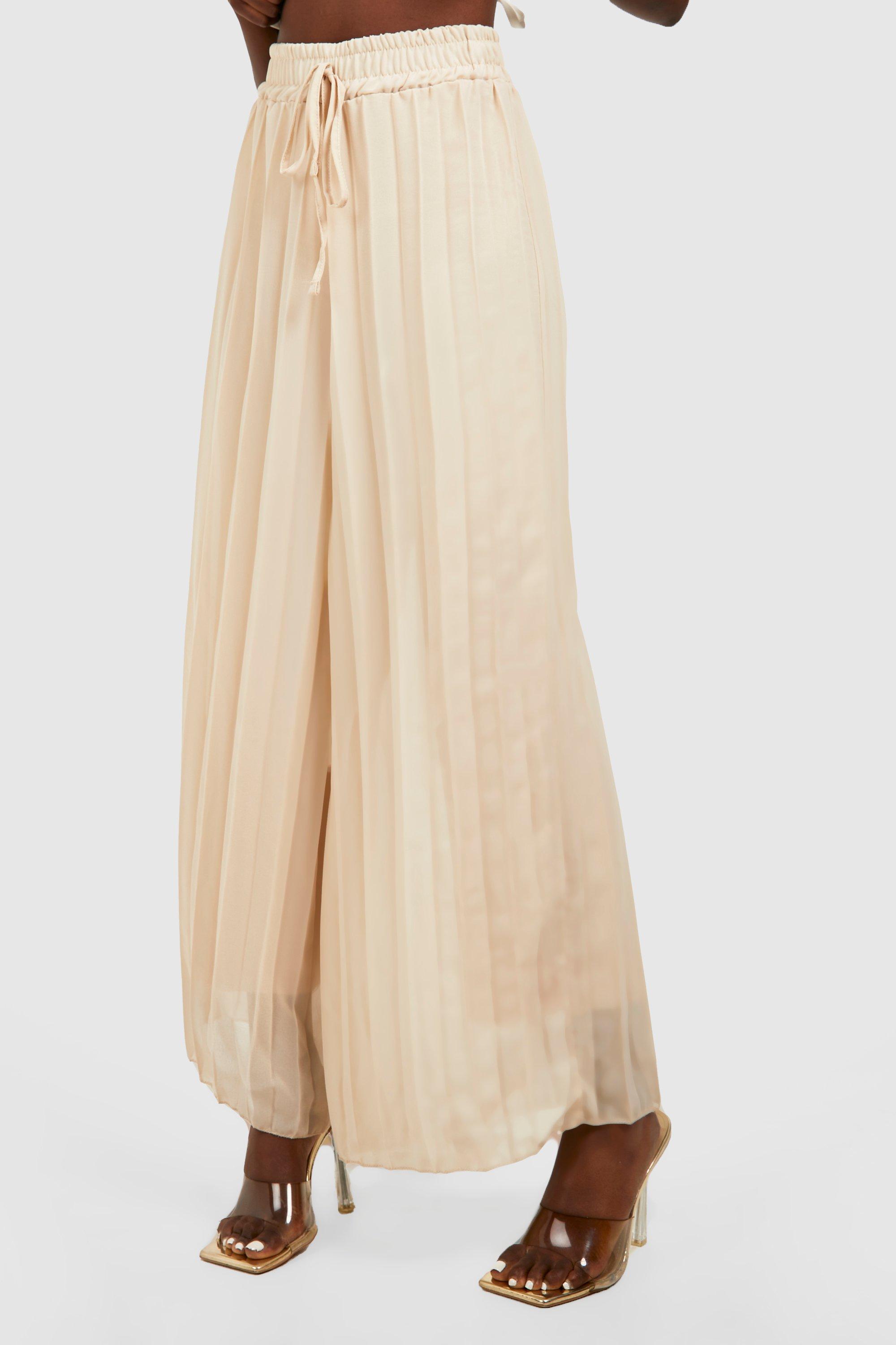 Chiffon wide store leg palazzo pants